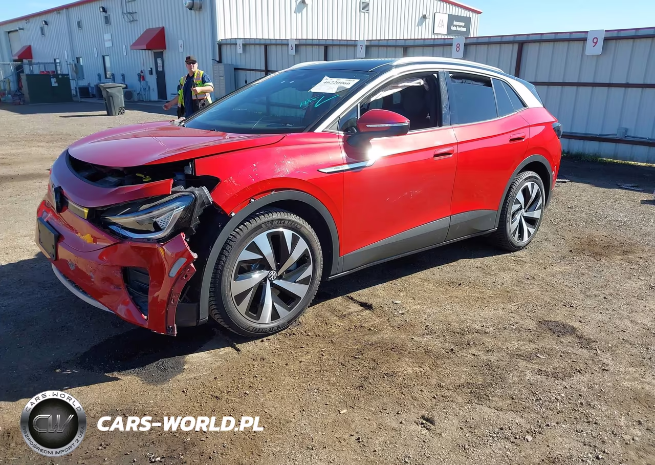 2021 Volkswagen Id.4 Pro S VIN:WVGKMPE29MP056267 - 2