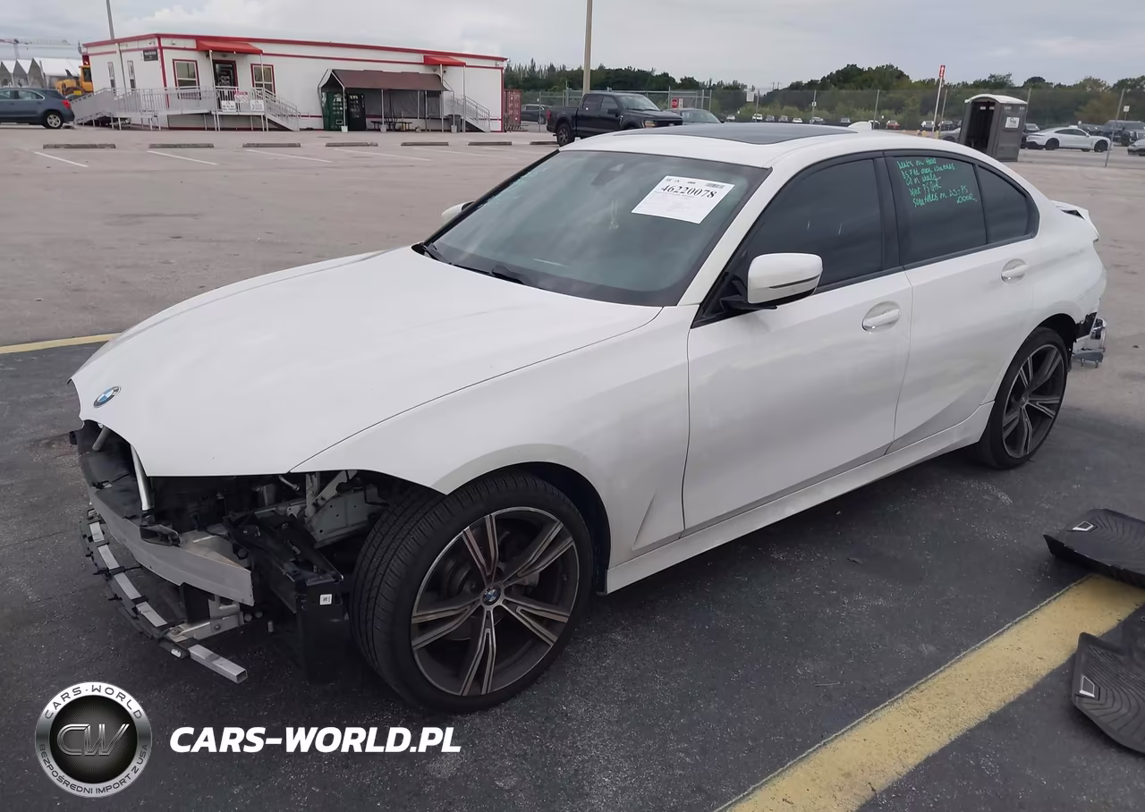 2022 BMW 3 Series 330I VIN:3MW5R1J00N8C43625 - 2