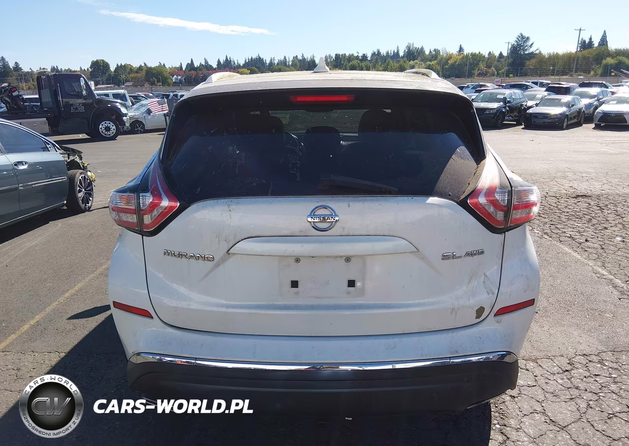 2017 Nissan Murano Sl VIN:5N1AZ2MH9HN155680 - 16