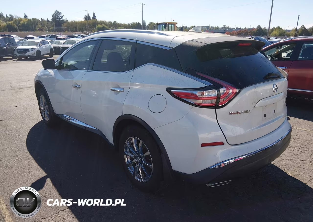 2017 Nissan Murano Sl VIN:5N1AZ2MH9HN155680 - 3