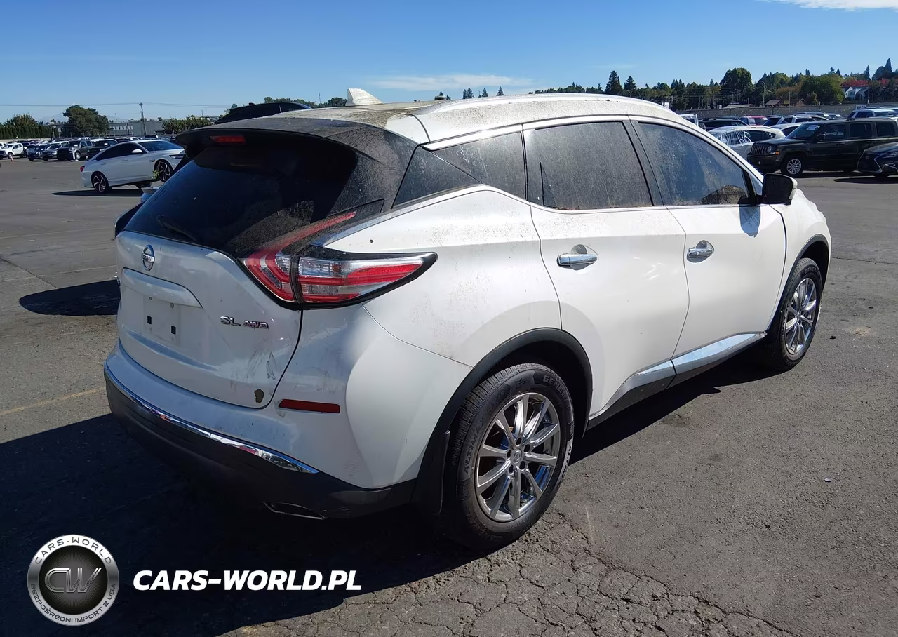 2017 Nissan Murano Sl VIN:5N1AZ2MH9HN155680 - 4