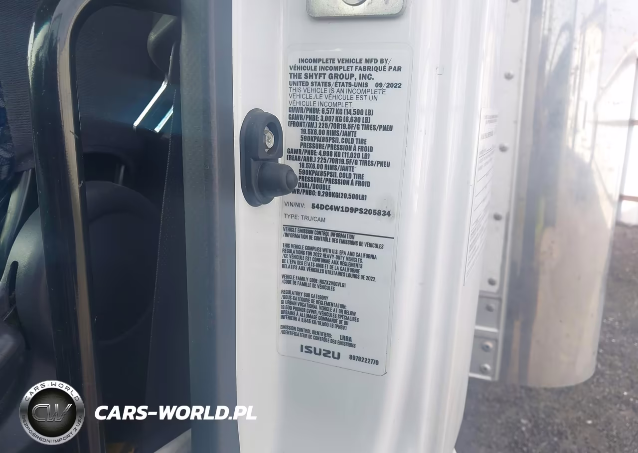 2023 Isuzu Npr Hd VIN:54DC4W1D9PS205834 - 8