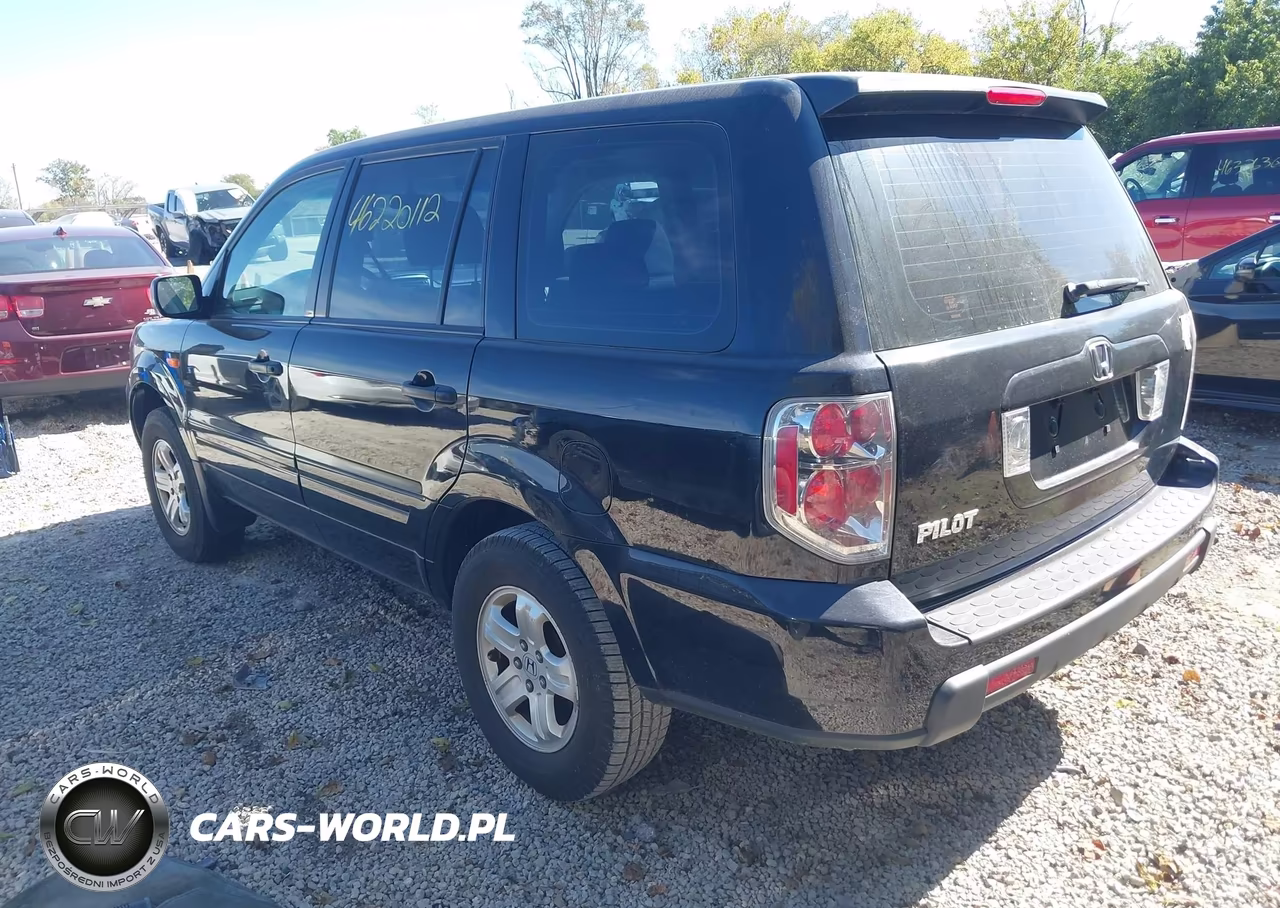 2006 Honda Pilot Lx VIN:5FNYF28106B037750 - 3