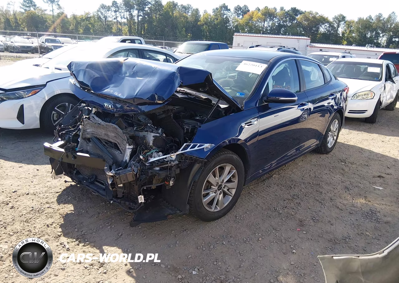 2017 Kia Optima Lx VIN:5XXGT4L34HG123264 - 2