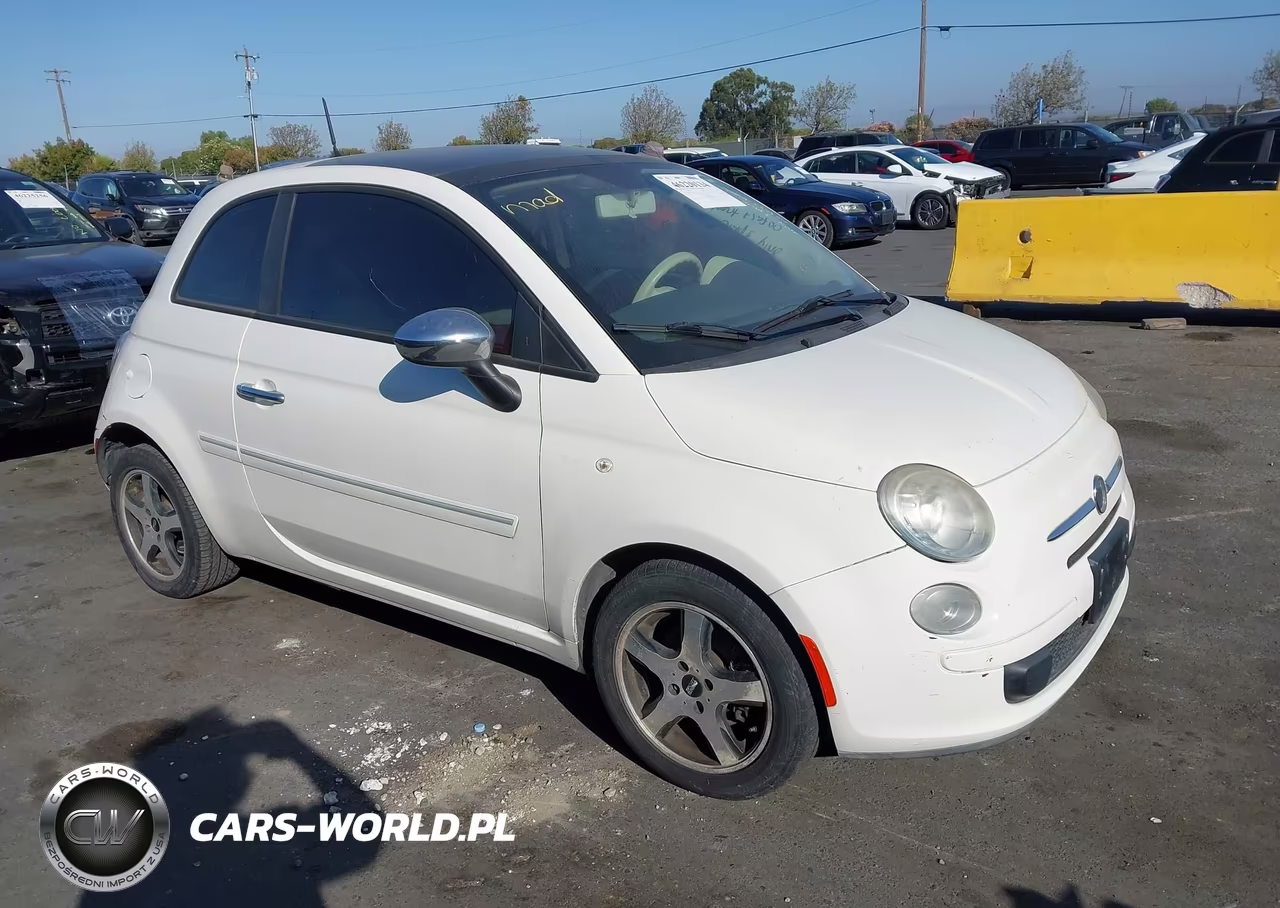 2012 Fiat 500 Pop VIN:3C3CFFAR6CT119873 - 1