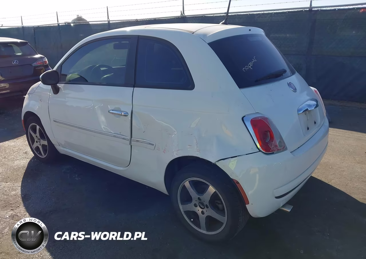 2012 Fiat 500 Pop VIN:3C3CFFAR6CT119873 - 3