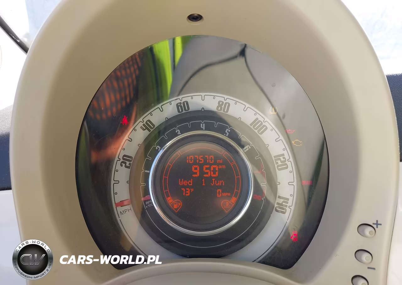 2012 Fiat 500 Pop VIN:3C3CFFAR6CT119873 - 7