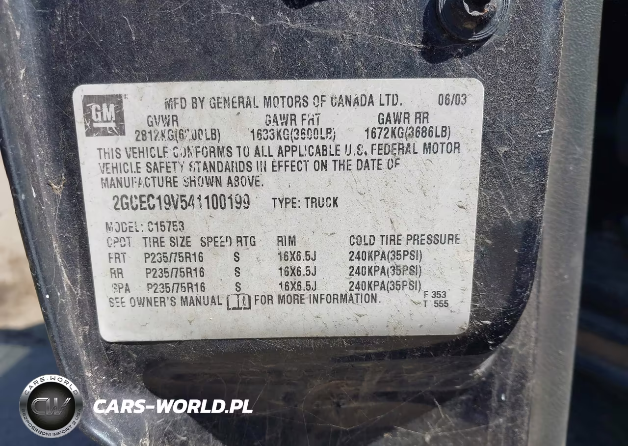 2004 Chevrolet Silverado 1500 Ls VIN:2GCEC19V541100199 - 9
