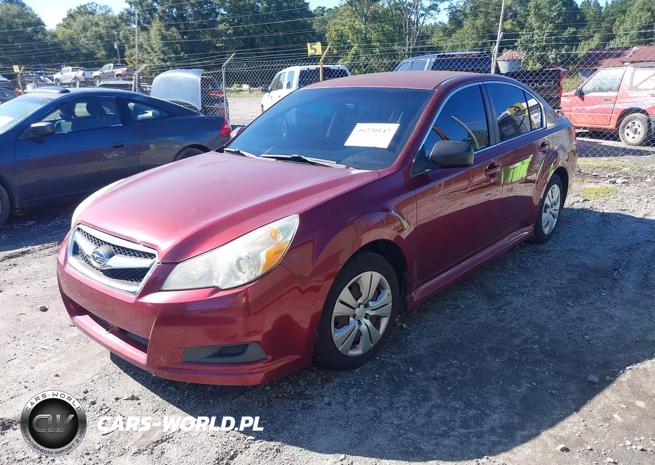 2011 Subaru Legacy 2.5I VIN:4S3BMCA69B3250551 - 2