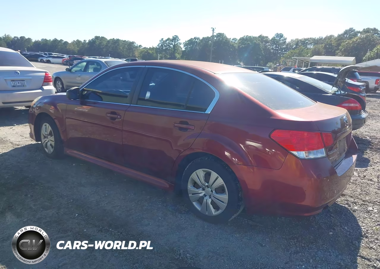 2011 Subaru Legacy 2.5I VIN:4S3BMCA69B3250551 - 3