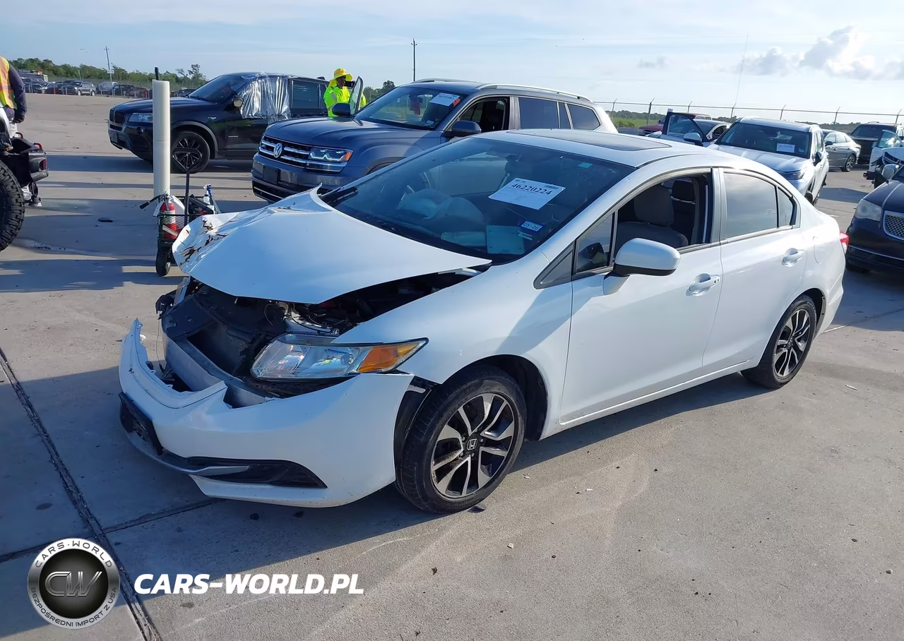 2014 Honda Civic Ex VIN:19XFB2F82EE031004 - 2