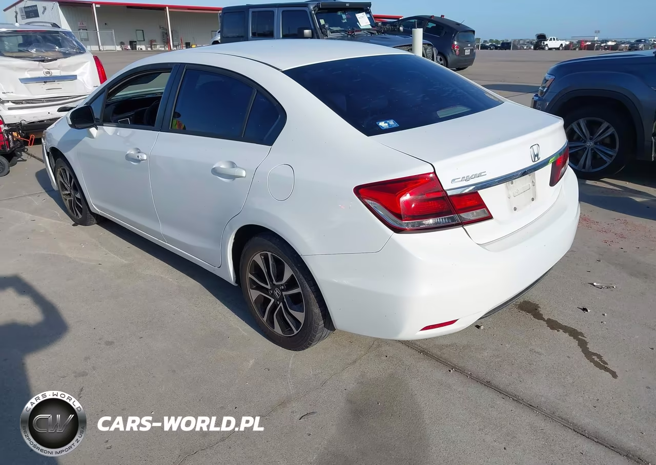 2014 Honda Civic Ex VIN:19XFB2F82EE031004 - 3