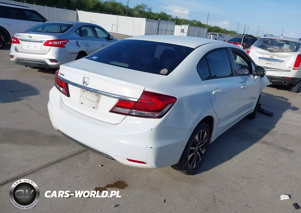 2014 Honda Civic Ex VIN:19XFB2F82EE031004 - 4