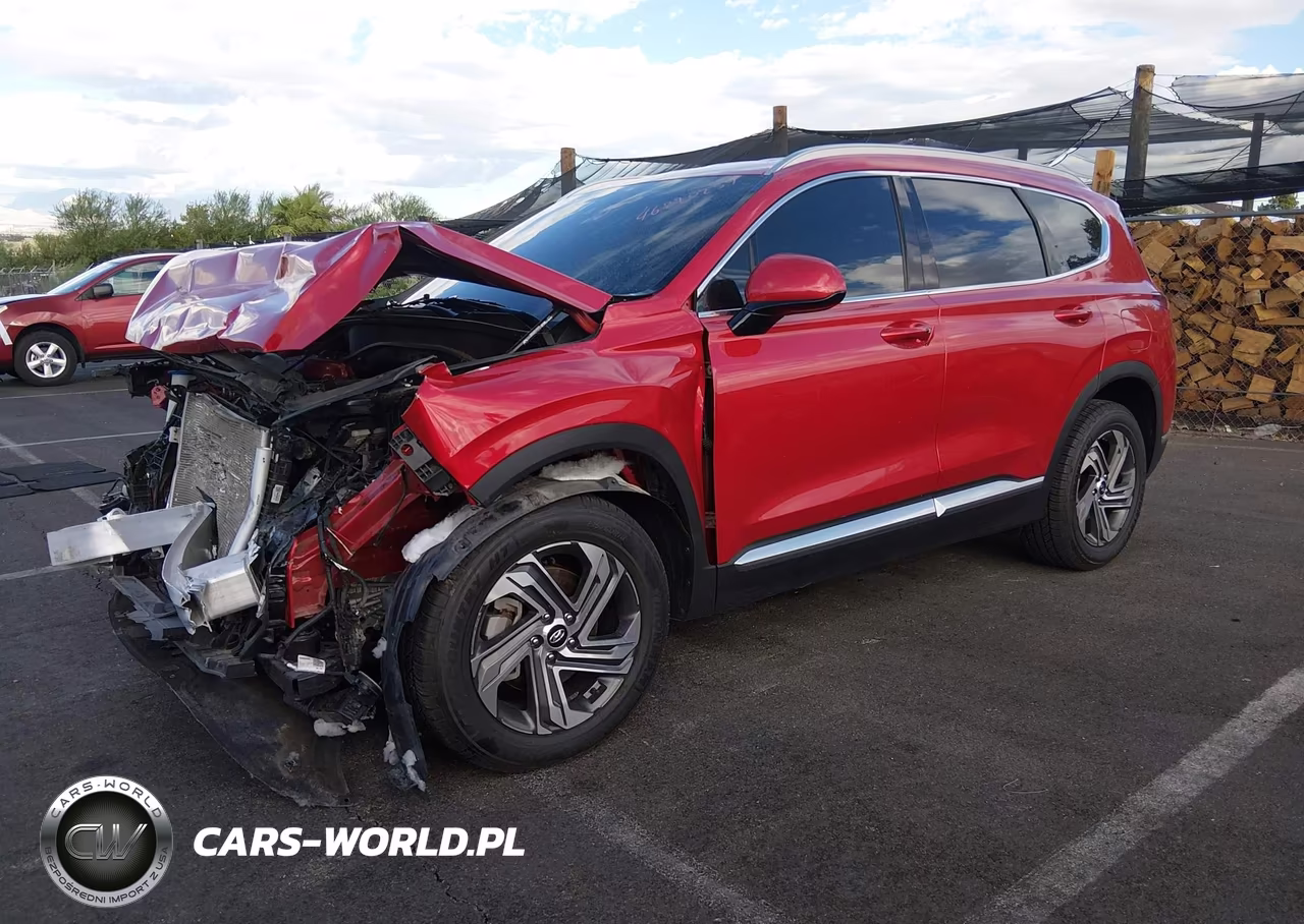 2022 Hyundai Santa Fe Sel VIN:5NMS24AJ2NH448541 - 2
