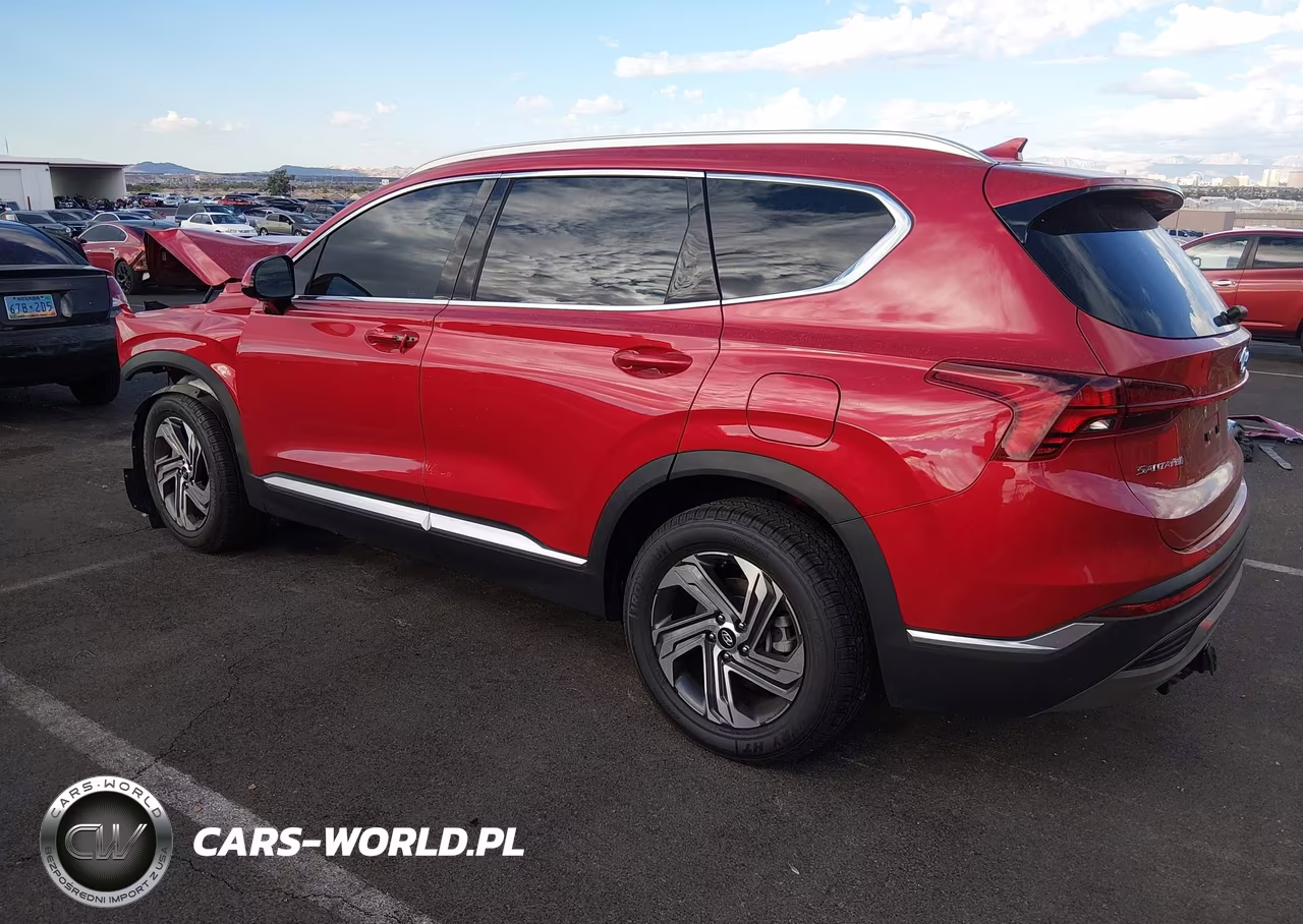 2022 Hyundai Santa Fe Sel VIN:5NMS24AJ2NH448541 - 3