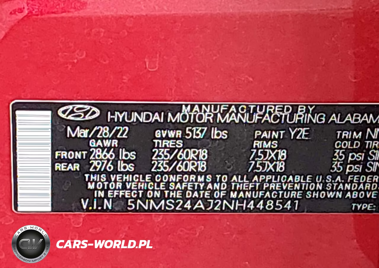 2022 Hyundai Santa Fe Sel VIN:5NMS24AJ2NH448541 - 9