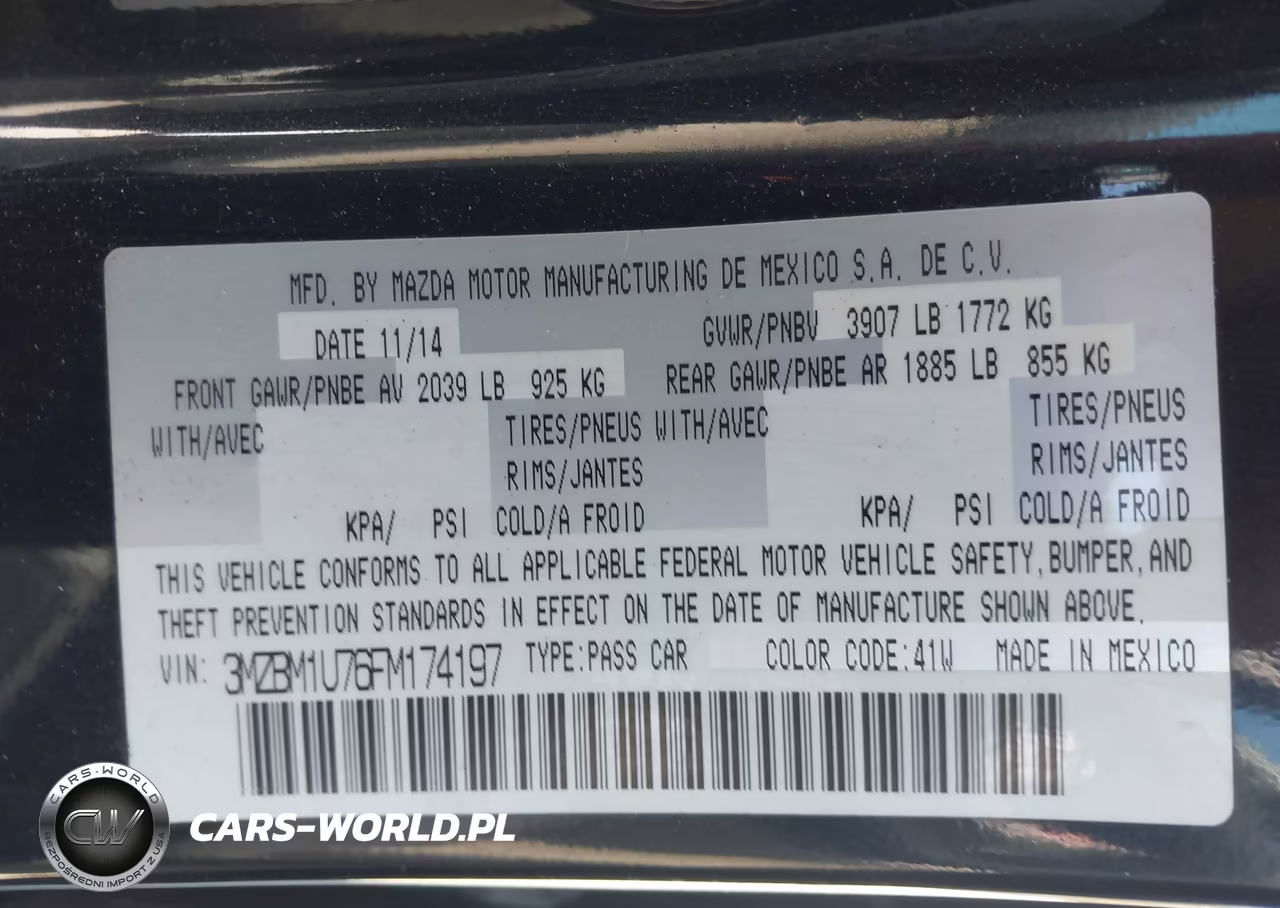 2015 Mazda Mazda3 I Sport VIN:3MZBM1U76FM174197 - 9