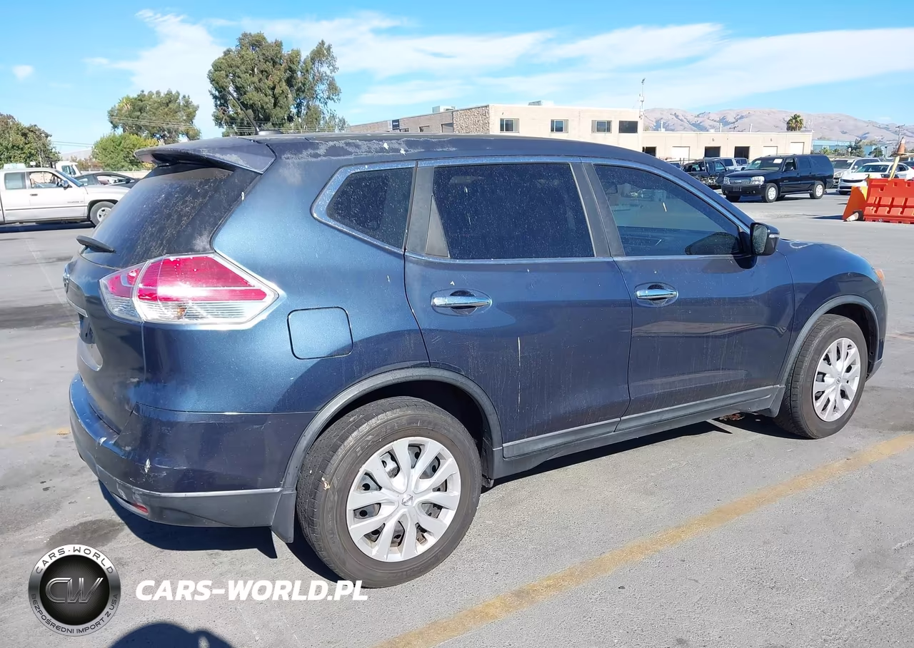 2015 Nissan Rogue S VIN:KNMAT2MT8FP589505 - 4