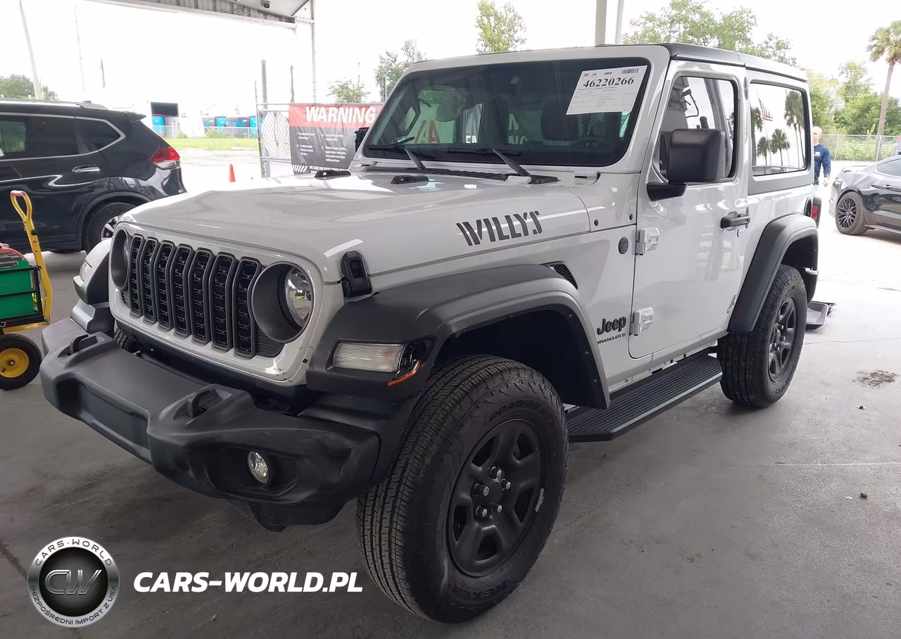 2025 Jeep Wrangler 2-Door Sport 4X4 VIN:1C4PJXAN1SW510534 - 2