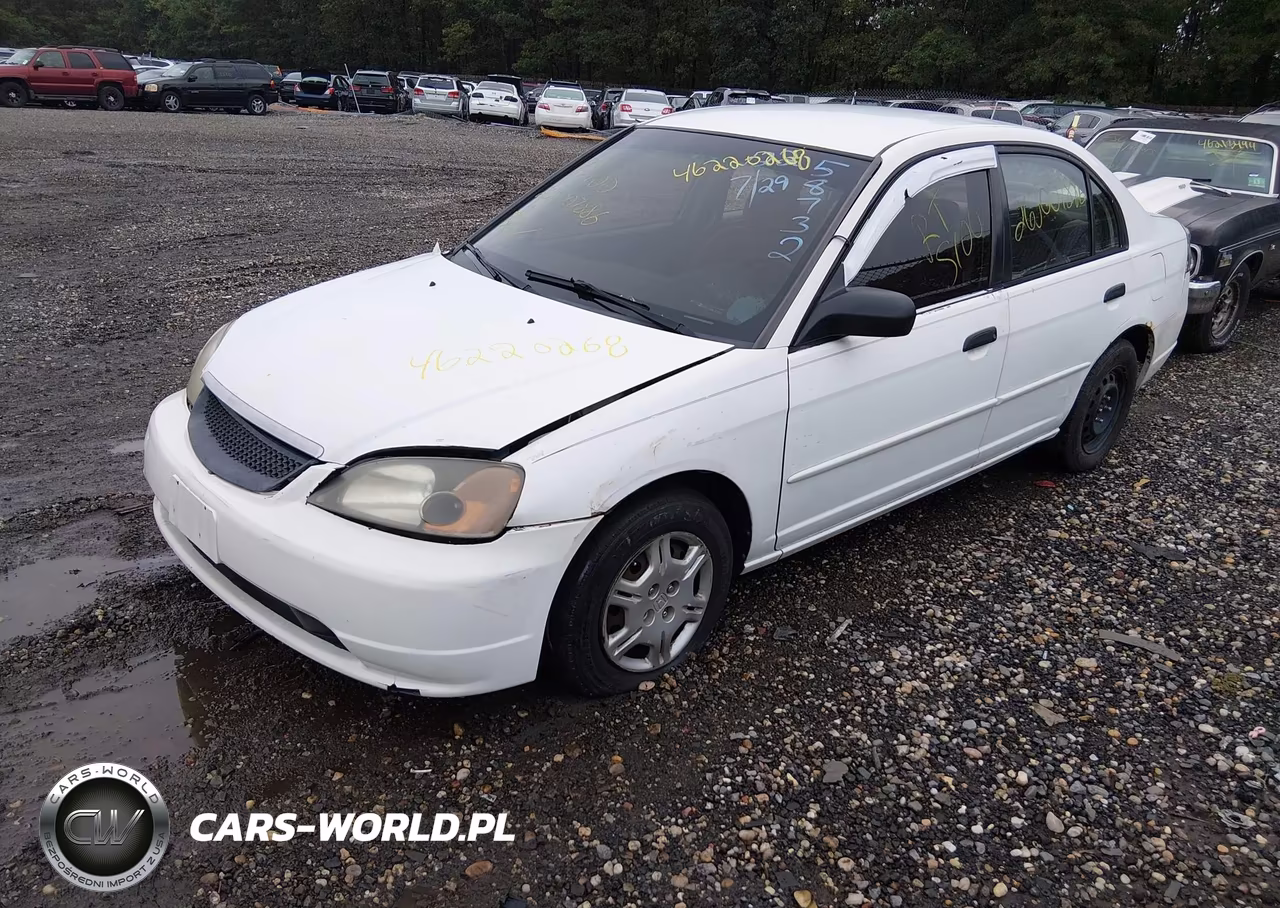 2001 Honda Civic Lx VIN:2HGES165X1H504496 - 2