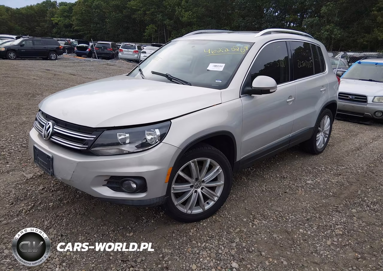 2013 Volkswagen Tiguan Se VIN:WVGAV7AX6DW501564 - 2