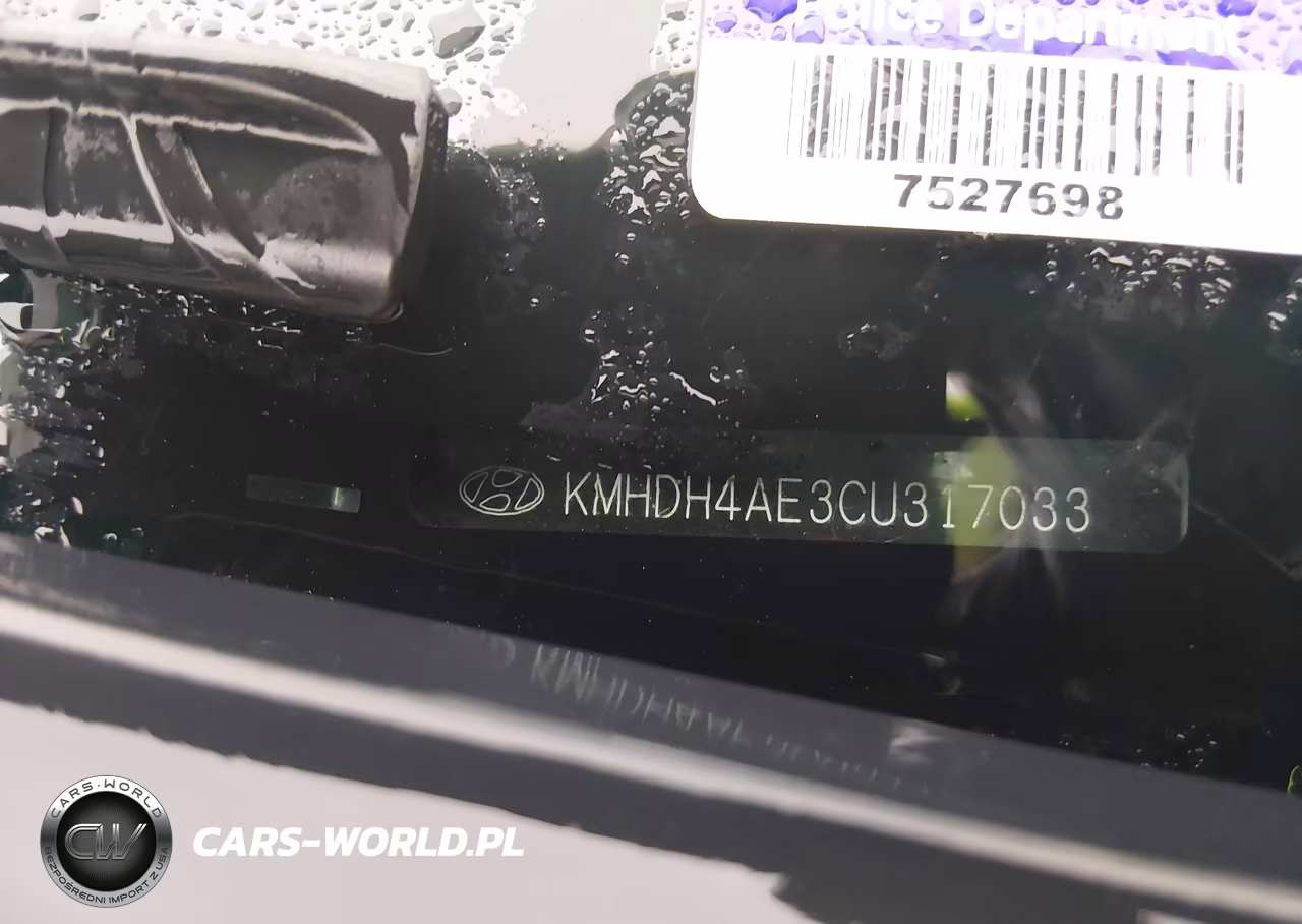 2012 Hyundai Elantra Gls (Ulsan Plant) VIN:KMHDH4AE3CU317033 - 11