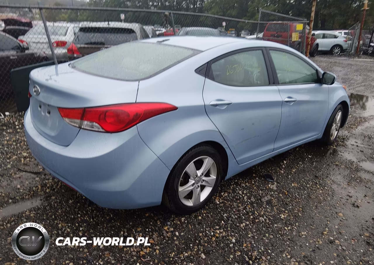 2012 Hyundai Elantra Gls (Ulsan Plant) VIN:KMHDH4AE3CU317033 - 4