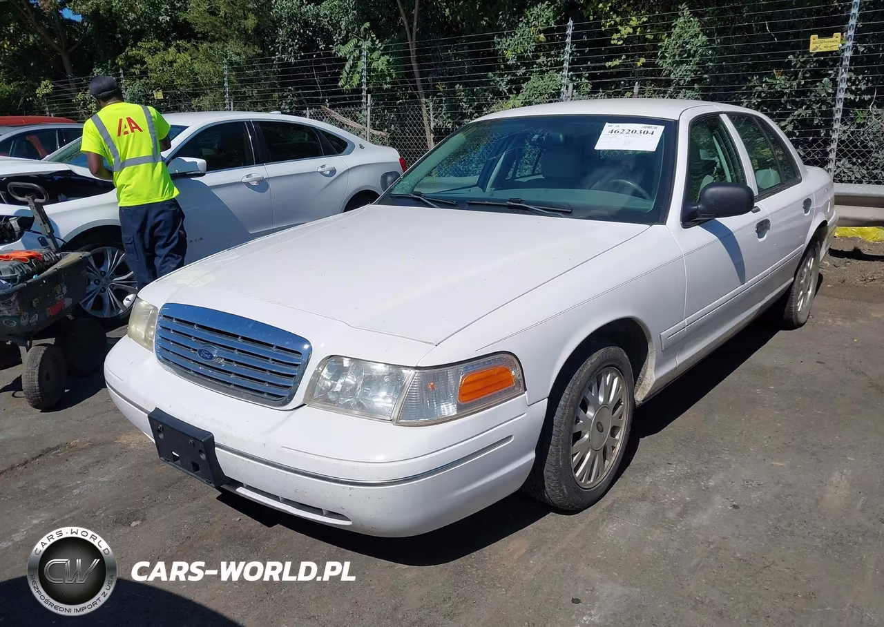2003 Ford Crown Victoria Lx VIN:2FAFP74WX3X191712 - 2