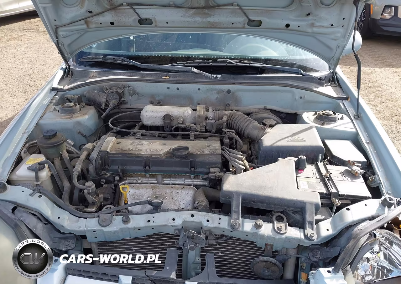 2004 Hyundai Accent Gl VIN:KMHCG45C54U499827 - 10