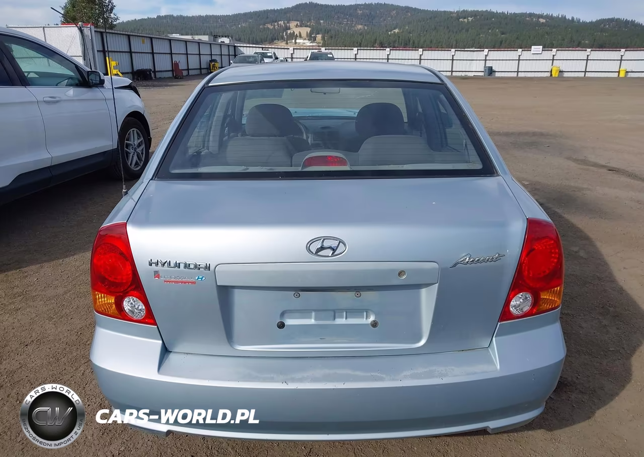 2004 Hyundai Accent Gl VIN:KMHCG45C54U499827 - 17