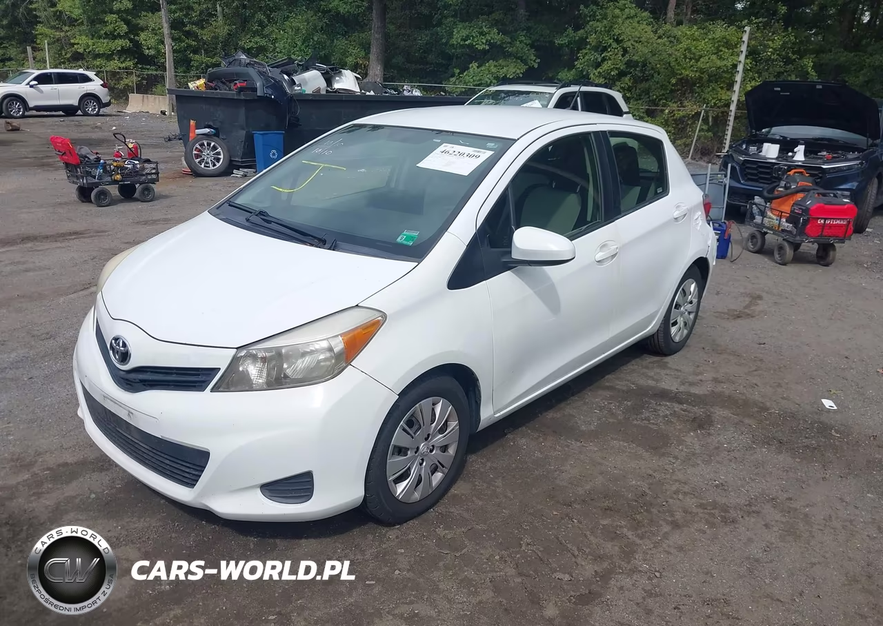 2013 Toyota Yaris Le VIN:JTDKTUD38DD553831 - 2