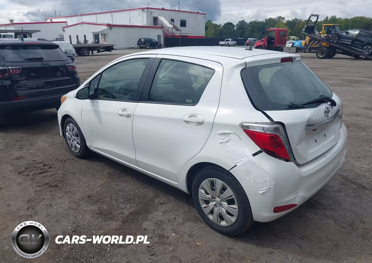 2013 Toyota Yaris Le VIN:JTDKTUD38DD553831 - 3