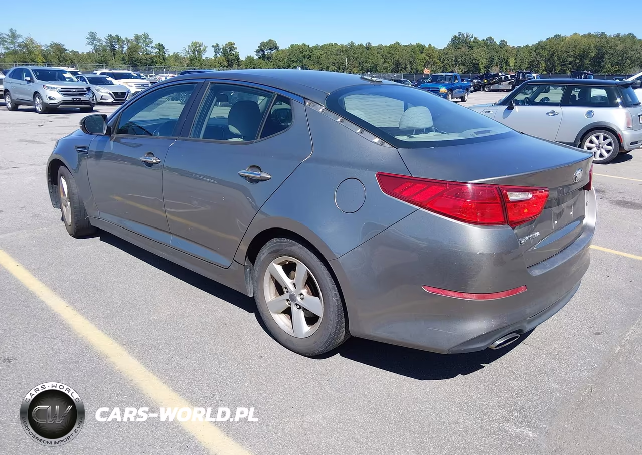 2014 Kia Optima Lx VIN:5XXGM4A77EG285047 - 3