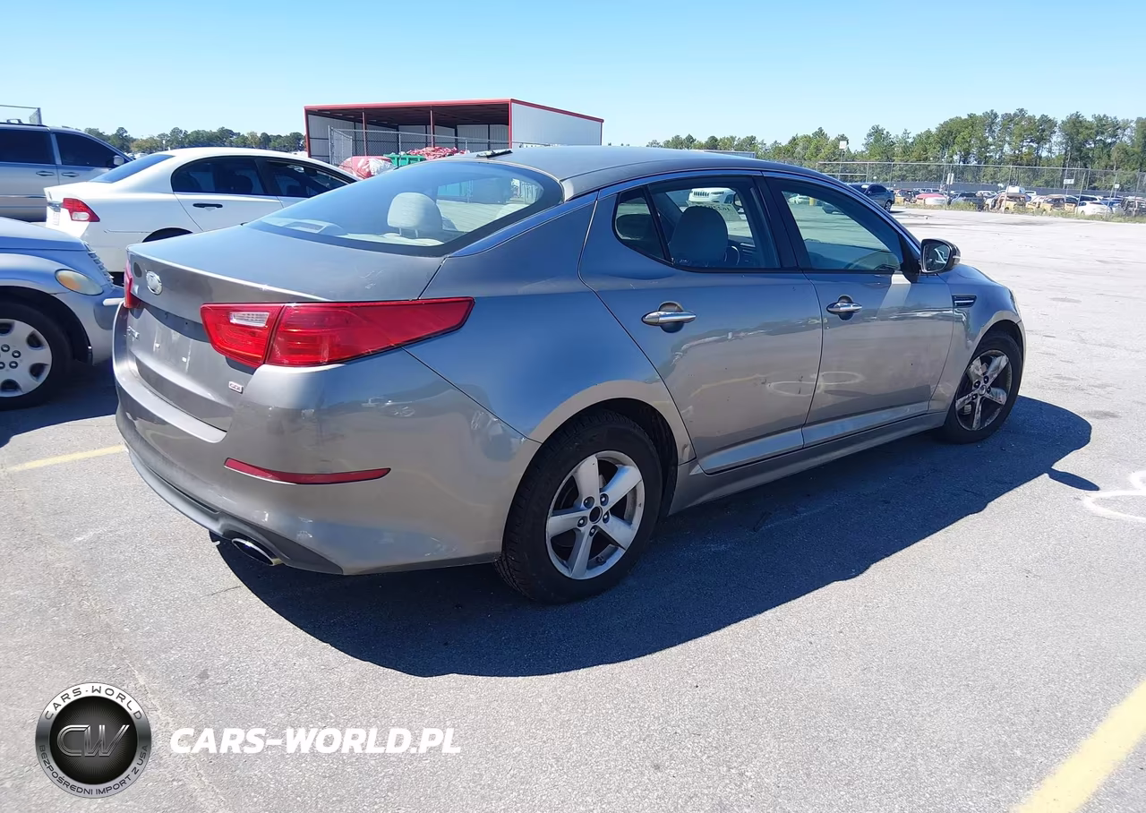 2014 Kia Optima Lx VIN:5XXGM4A77EG285047 - 4