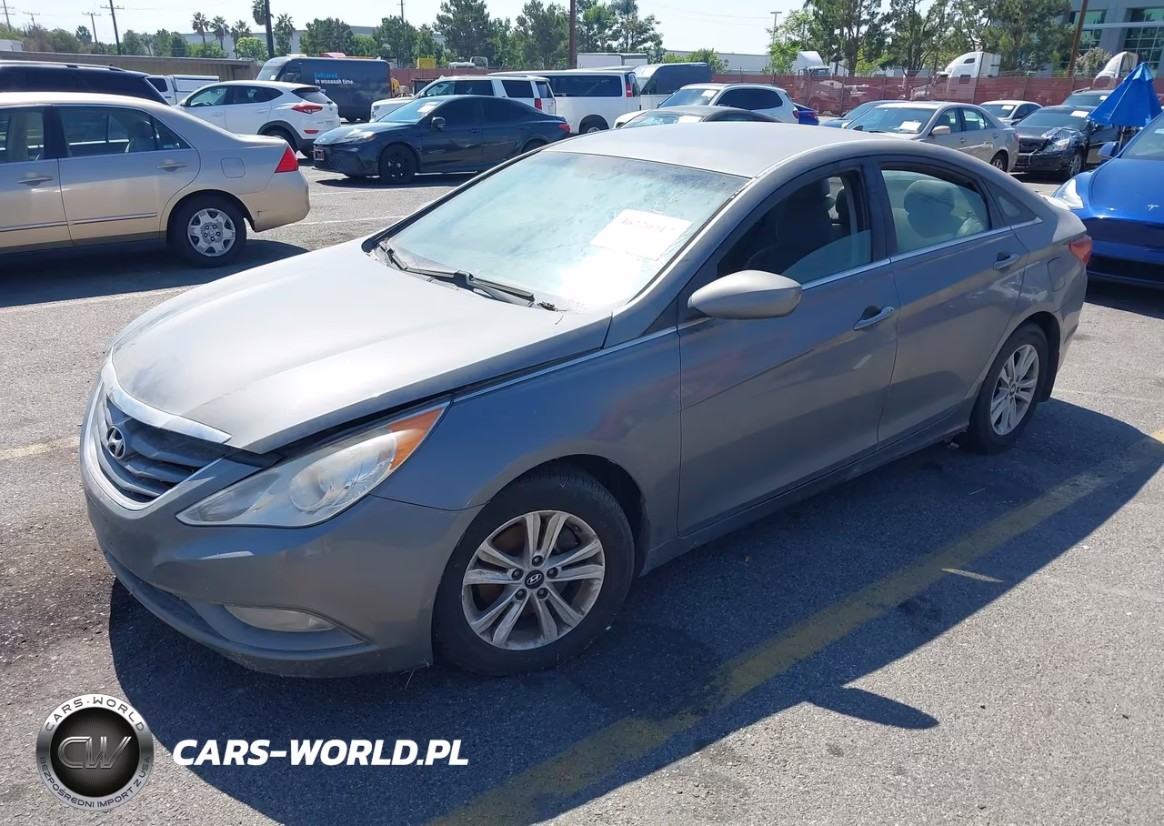 2013 Hyundai Sonata Gls VIN:5NPEB4AC1DH593196 - 2