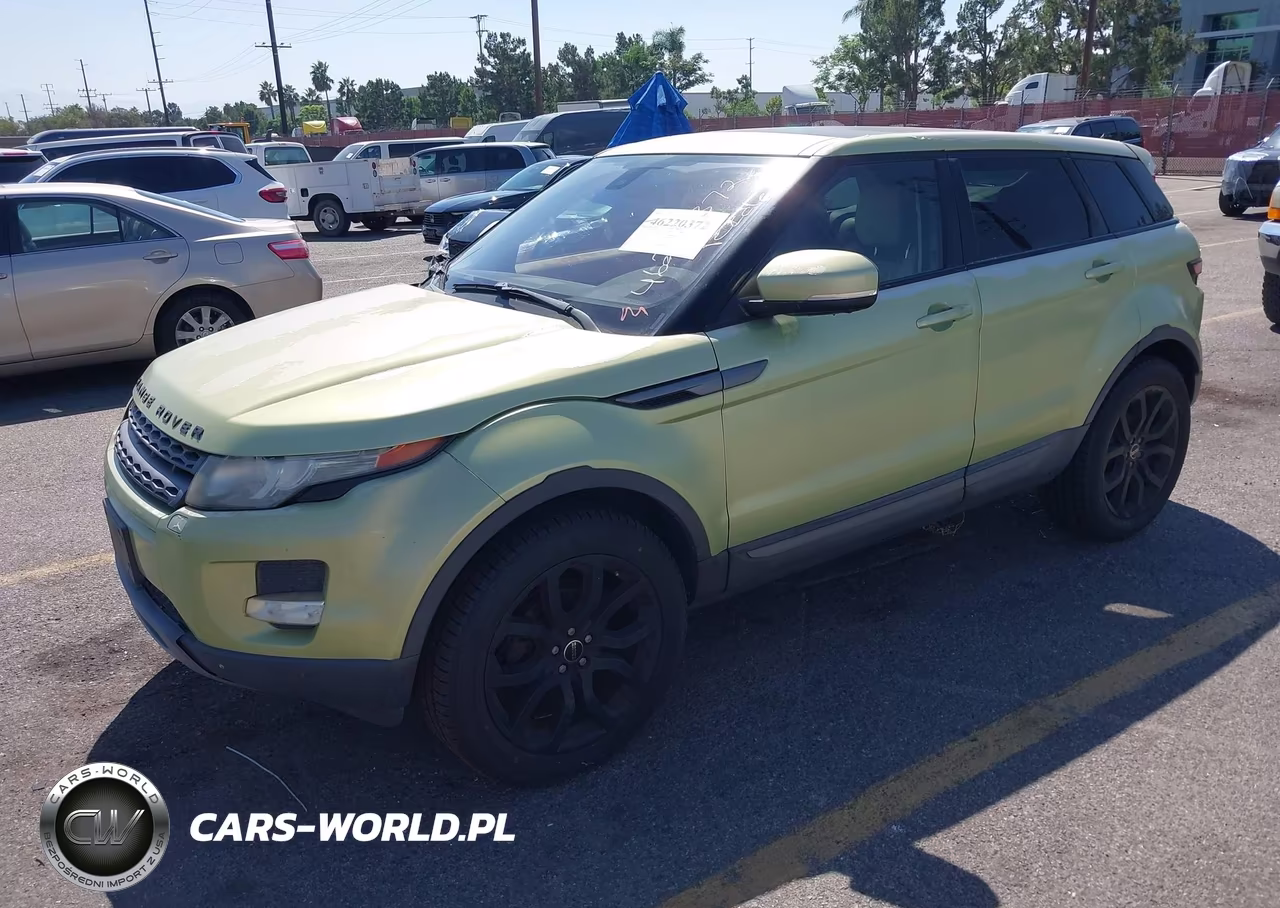 2012 Land Rover Range Rover Evoque Pure Plus VIN:SALVR2BG6CH628676 - 2