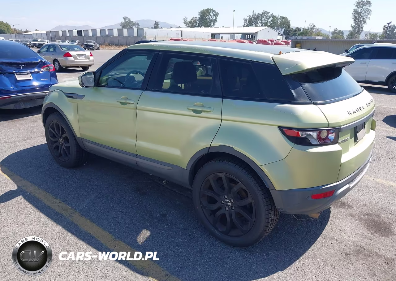 2012 Land Rover Range Rover Evoque Pure Plus VIN:SALVR2BG6CH628676 - 3