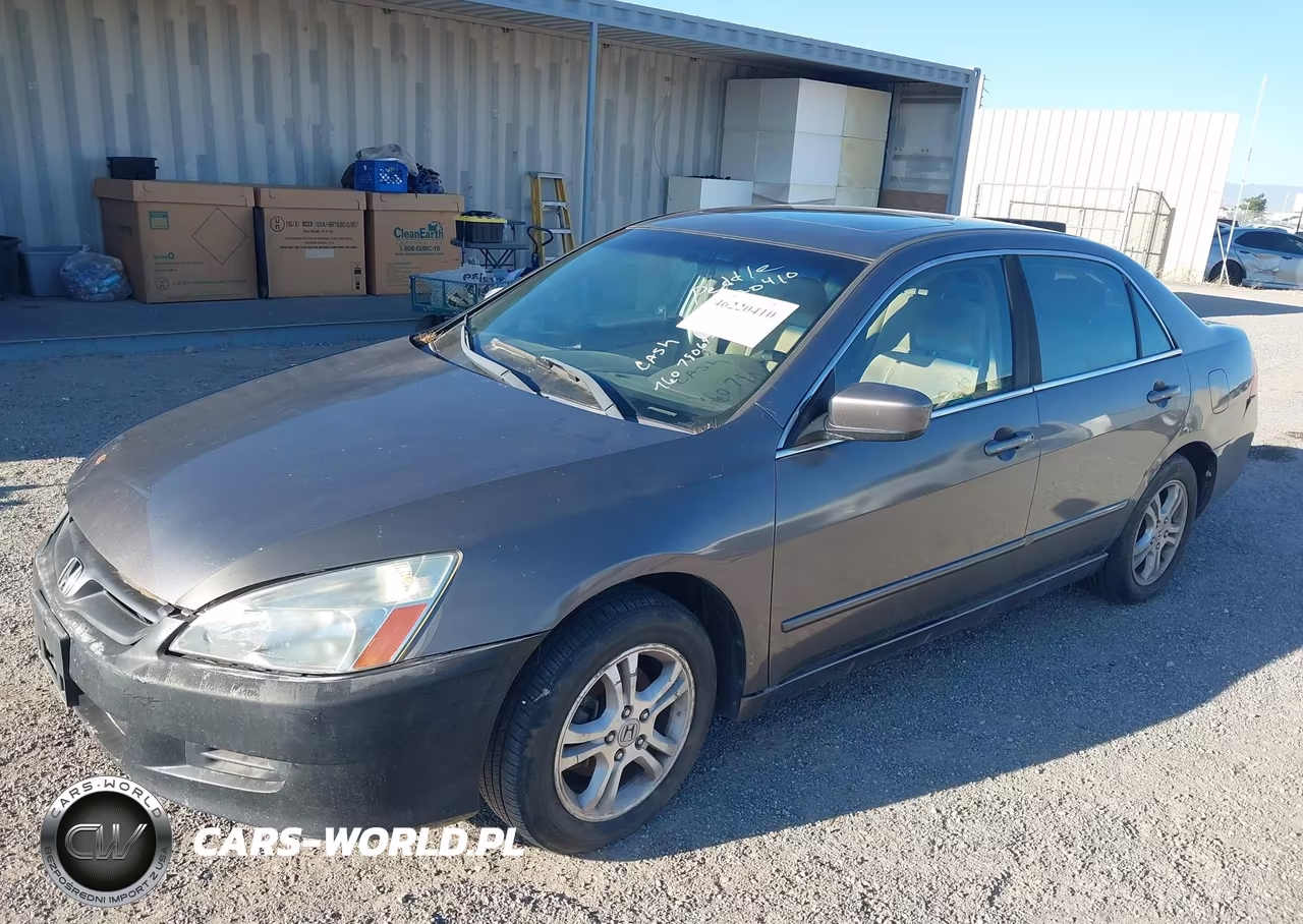 2007 Honda Accord 2.4 Ex VIN:1HGCM56767A064780 - 2
