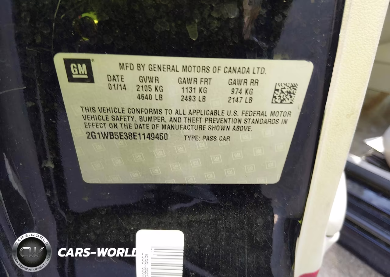2014 Chevrolet Impala Limited Lt VIN:2G1WB5E38E1149460 - 9