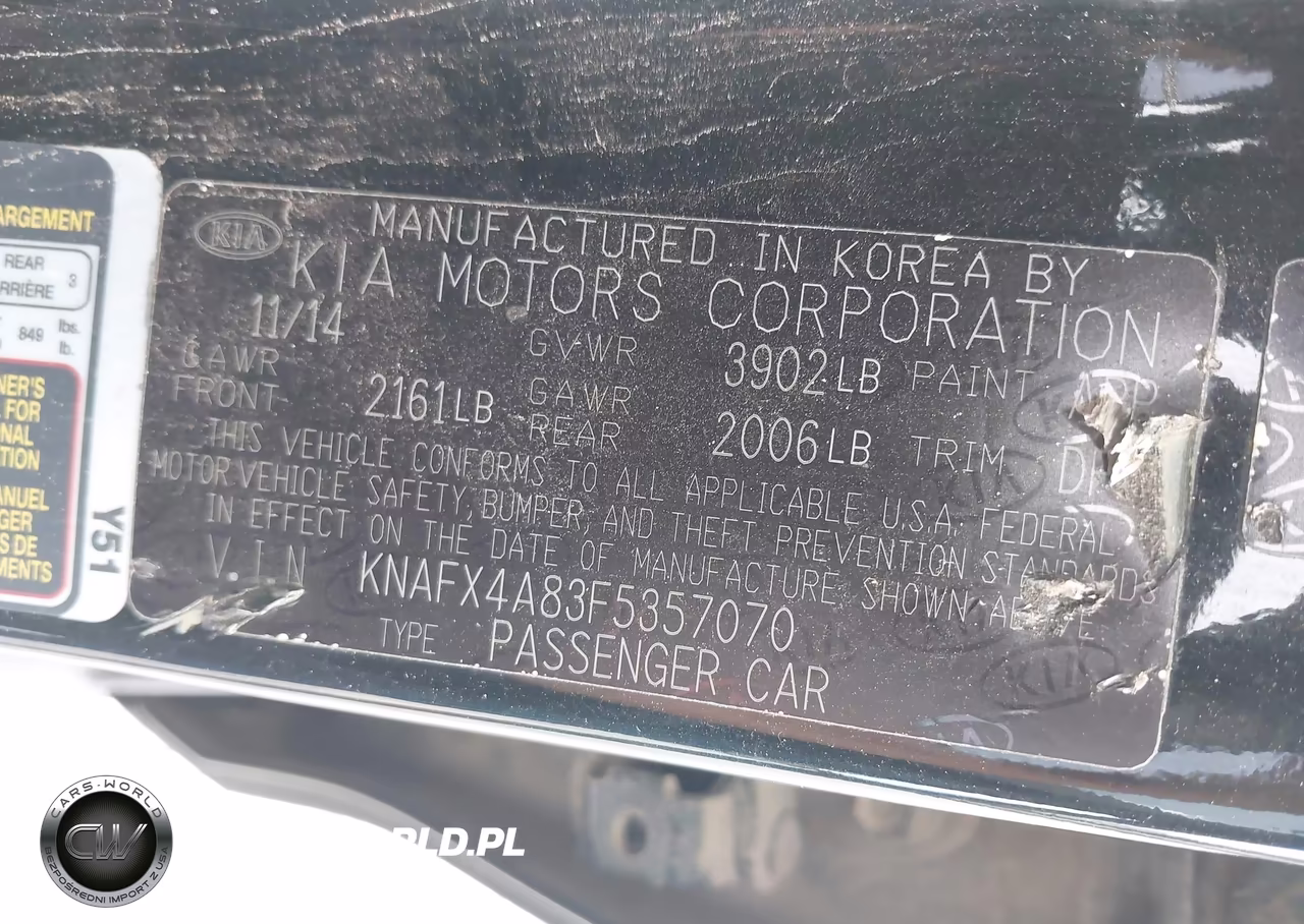 2015 Kia Forte Ex VIN:KNAFX4A83F5357070 - 9