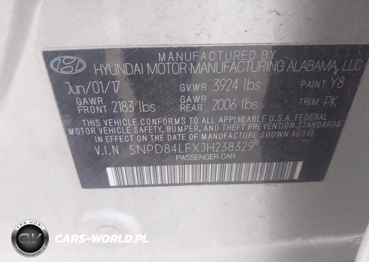 2018 Hyundai Elantra Sel VIN:5NPD84LFXJH238329 - 9