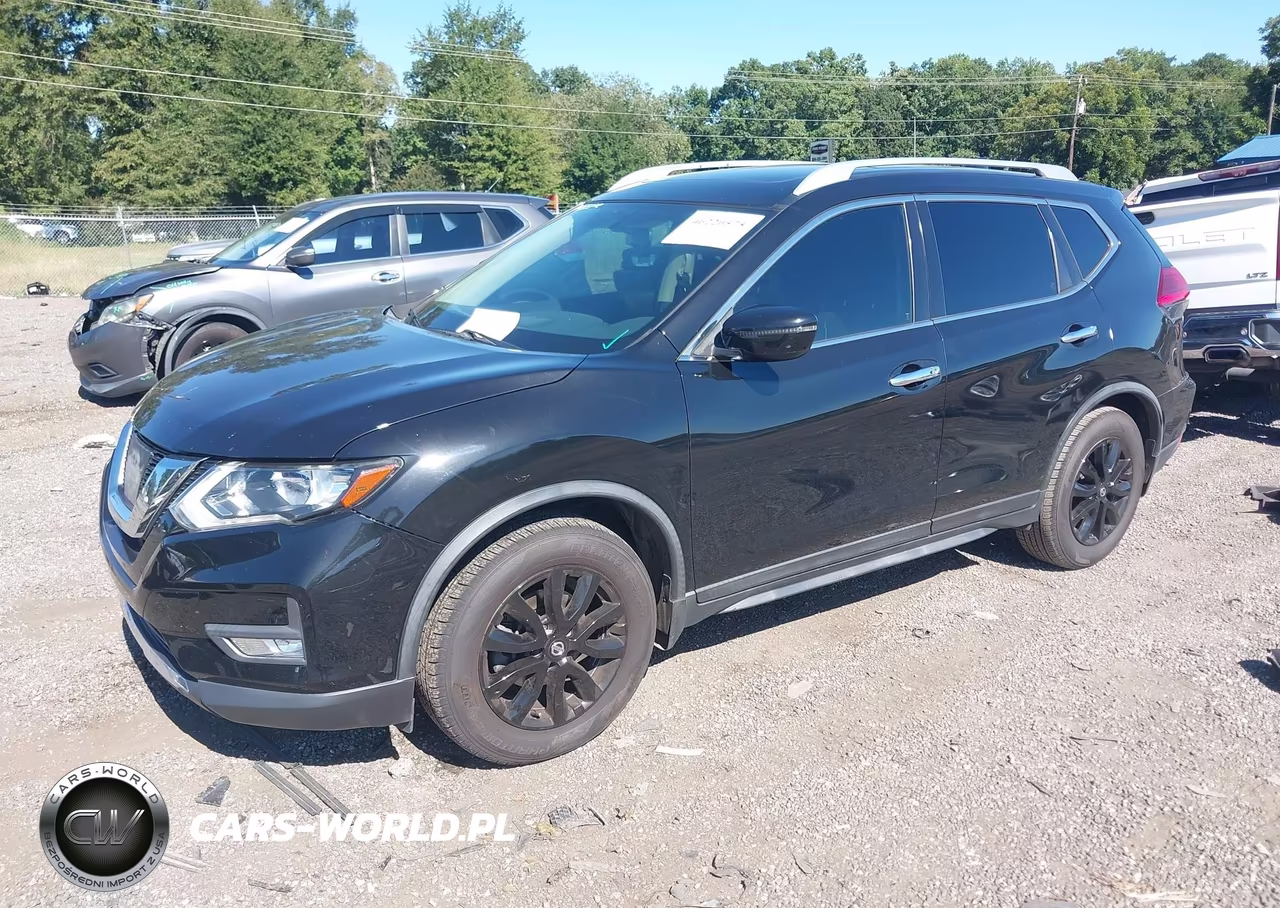 2017 Nissan Rogue Sv VIN:JN8AT2MT0HW394849 - 2