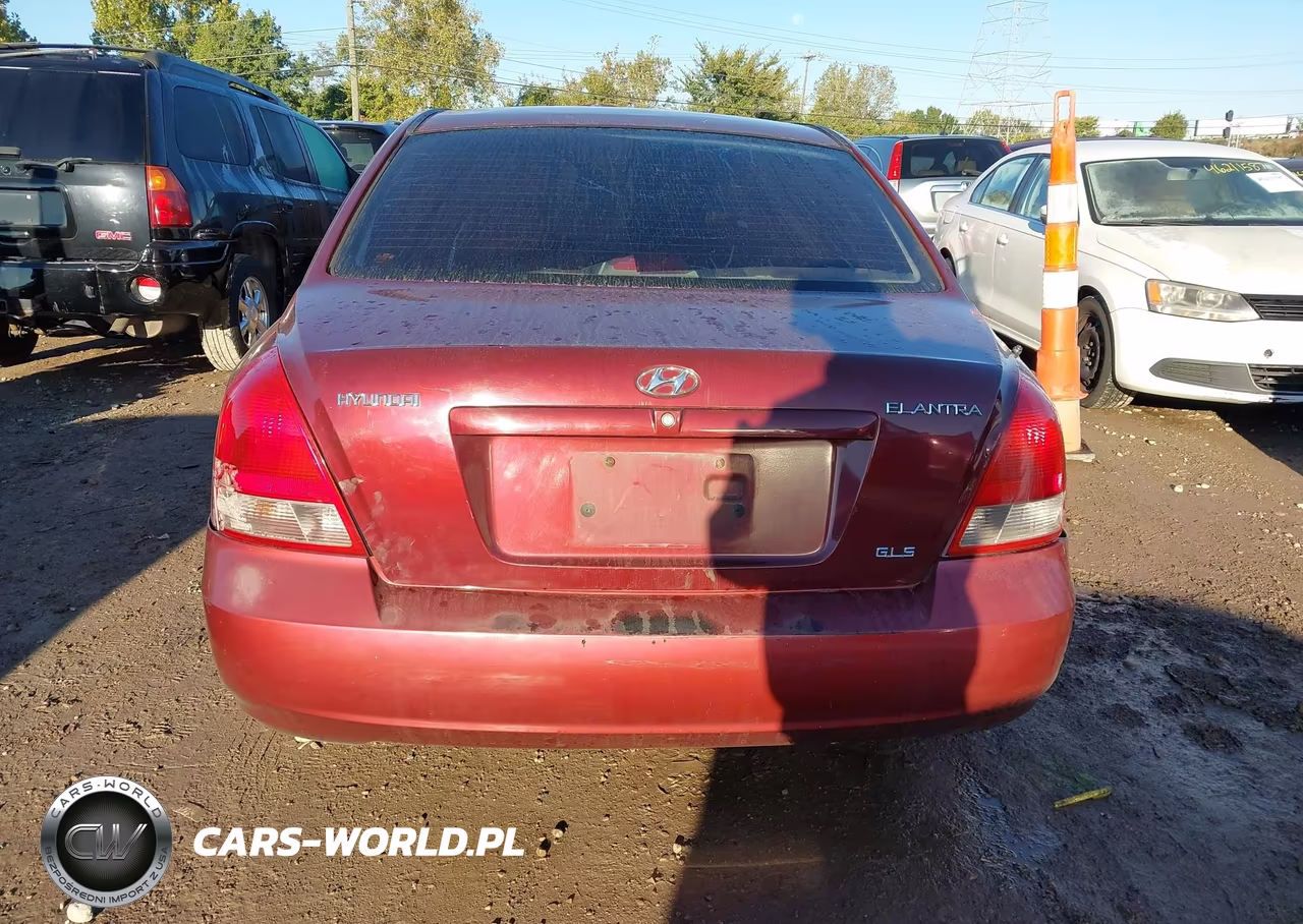 2001 Hyundai Elantra Gls VIN:KMHDN45DX1U049248 - 16