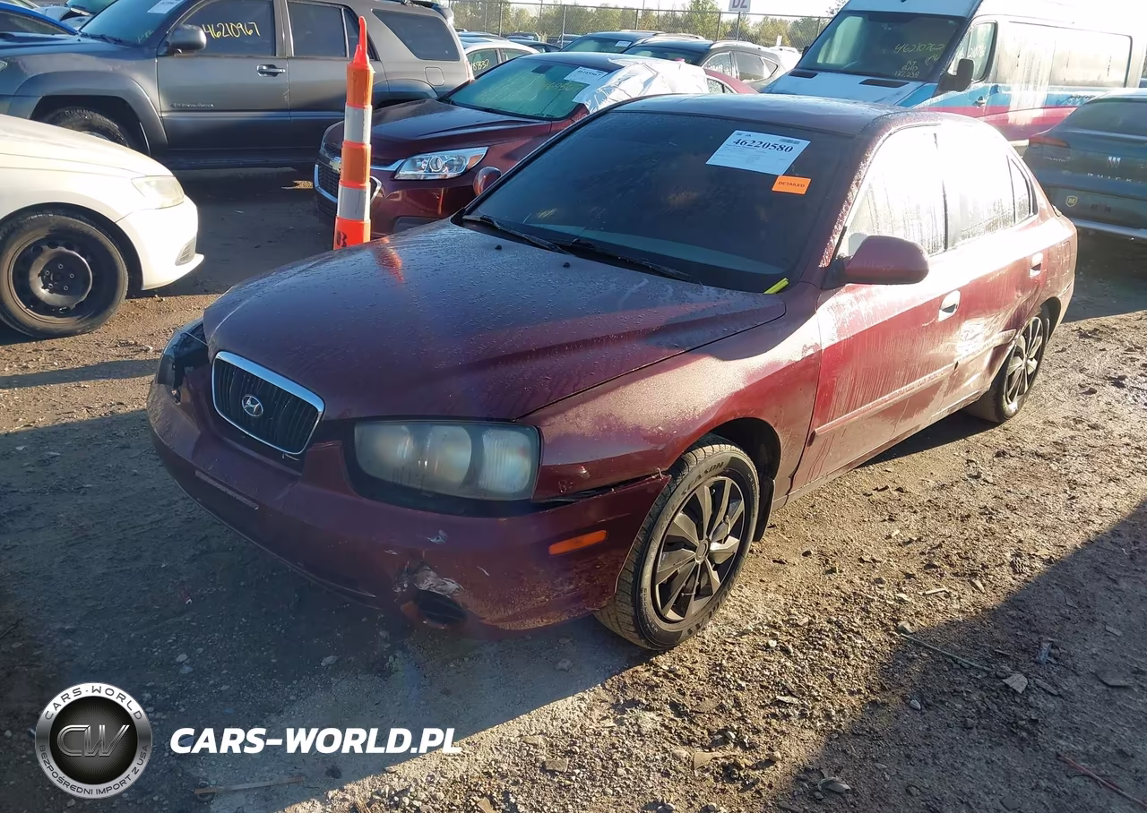 2001 Hyundai Elantra Gls VIN:KMHDN45DX1U049248 - 2