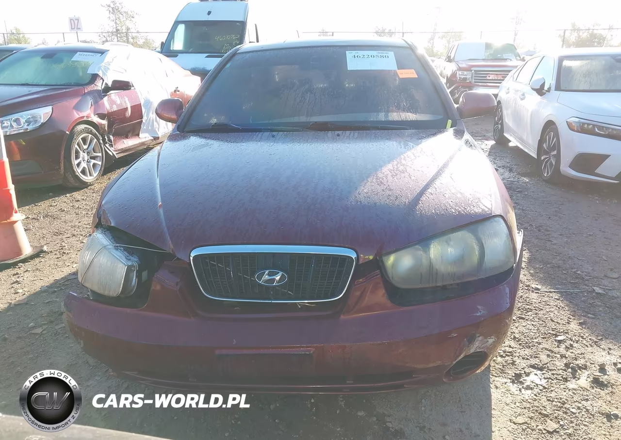 2001 Hyundai Elantra Gls VIN:KMHDN45DX1U049248 - 6