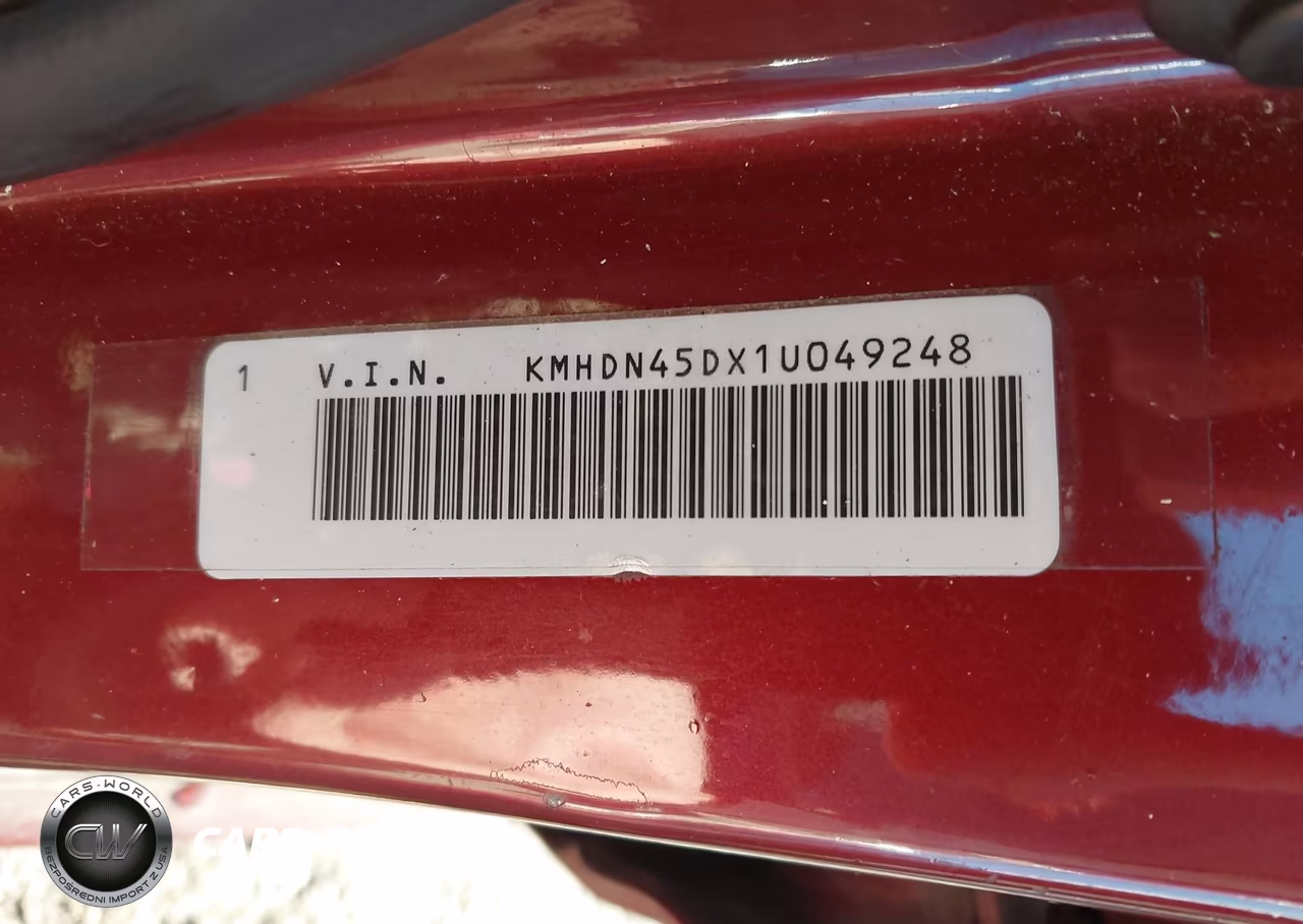 2001 Hyundai Elantra Gls VIN:KMHDN45DX1U049248 - 9