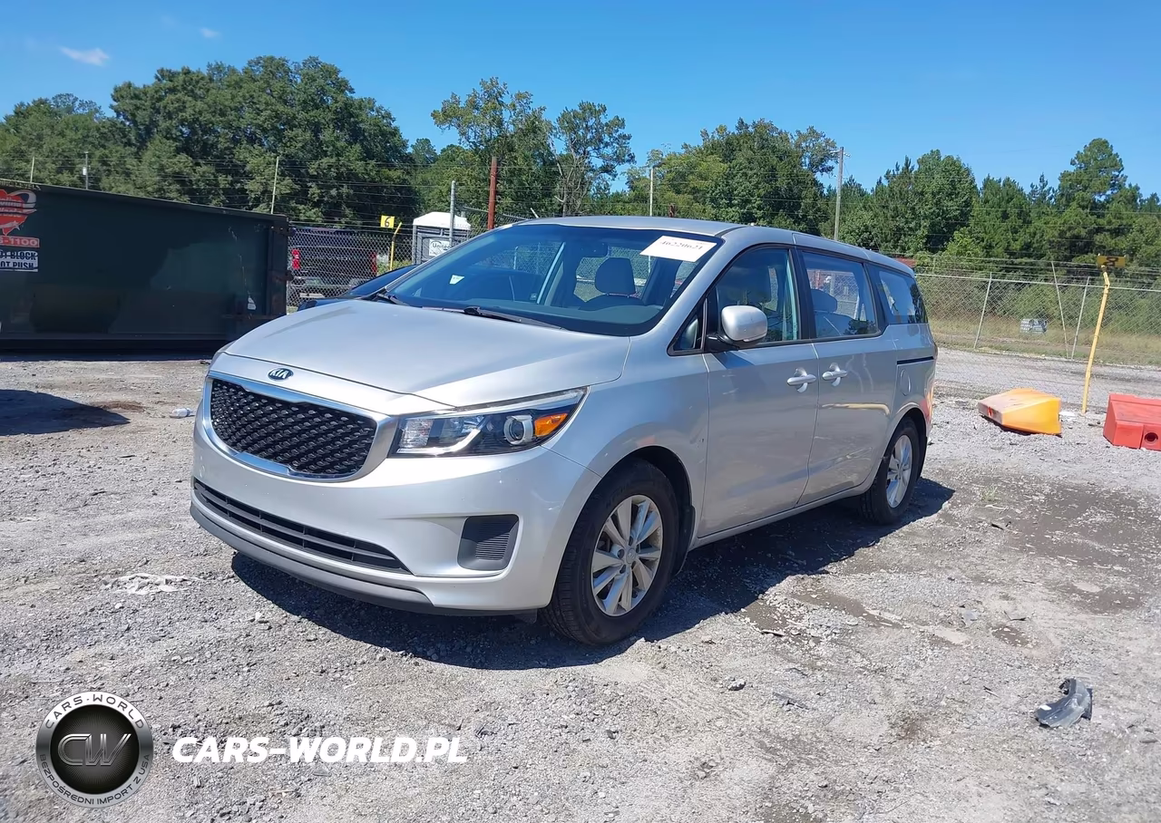 2017 Kia Sedona L VIN:KNDMA5C17H6284994 - 2