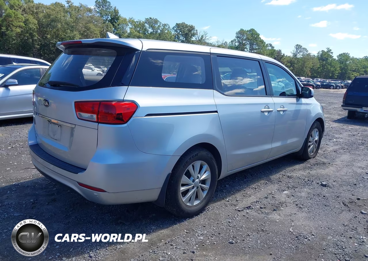 2017 Kia Sedona L VIN:KNDMA5C17H6284994 - 4