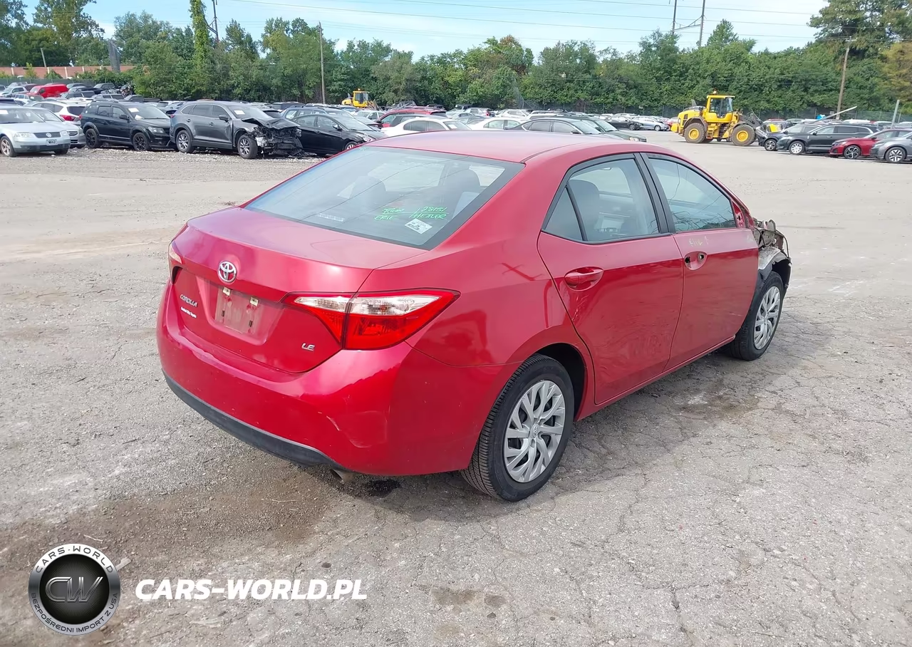 2019 Toyota Corolla Le VIN:5YFBURHE4KP941302 - 4