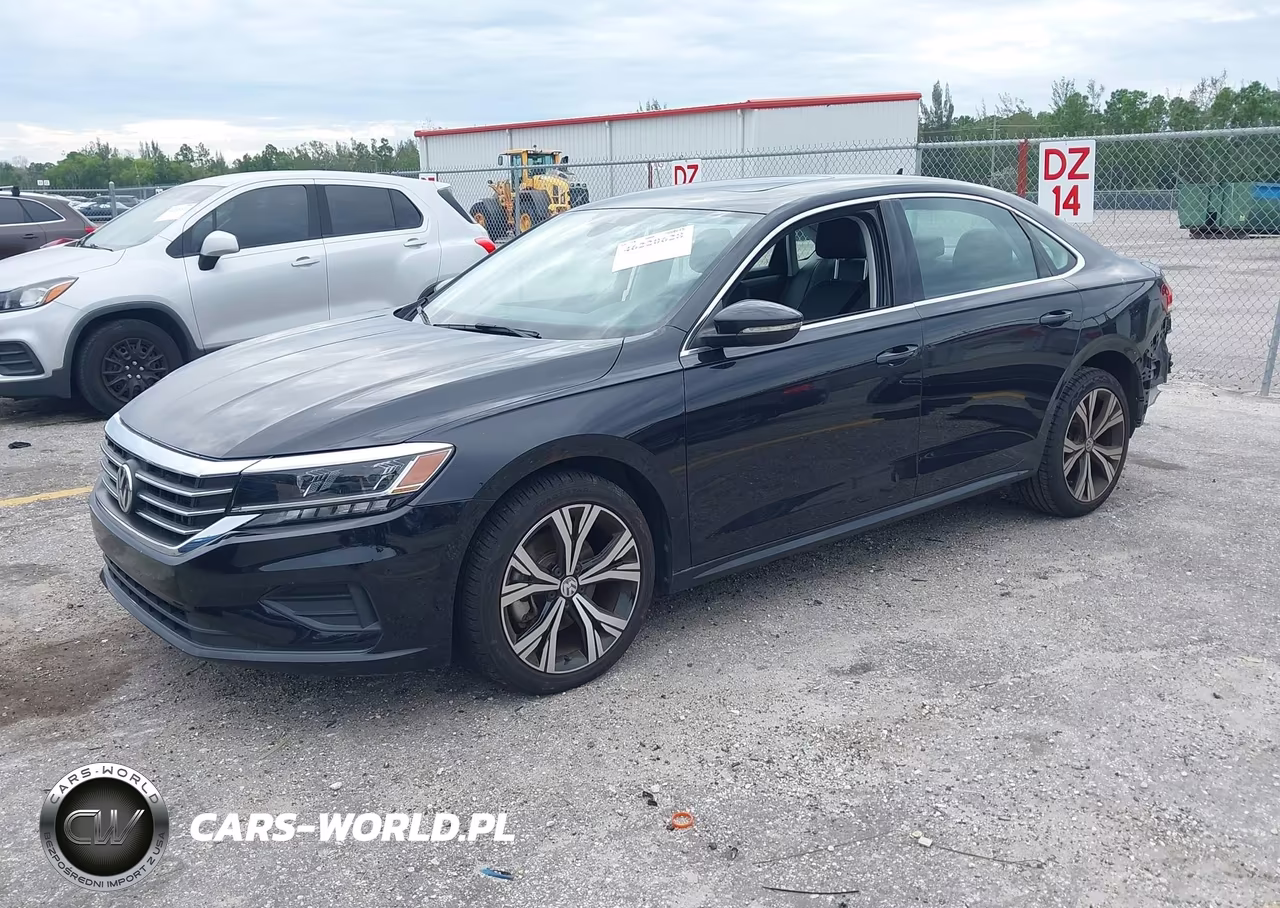 2022 Volkswagen Passat 2.0T Se VIN:1VWSA7A35NC002773 - 2
